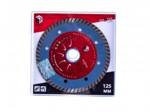 Алмазный диск Turbo Master Diam 125х7,5х22,2мм 000159 - фото 1