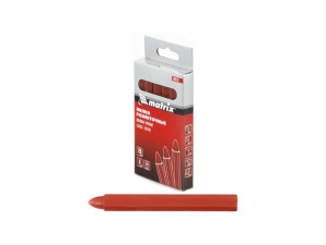 Мел для маркировки Matrix красный, 6шт арт.84818 - фото 1