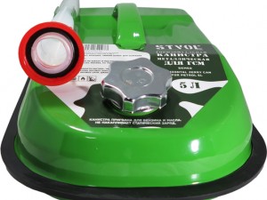 Канистра металлическая горизонт. 5л Stvol SKM5G - фото 2