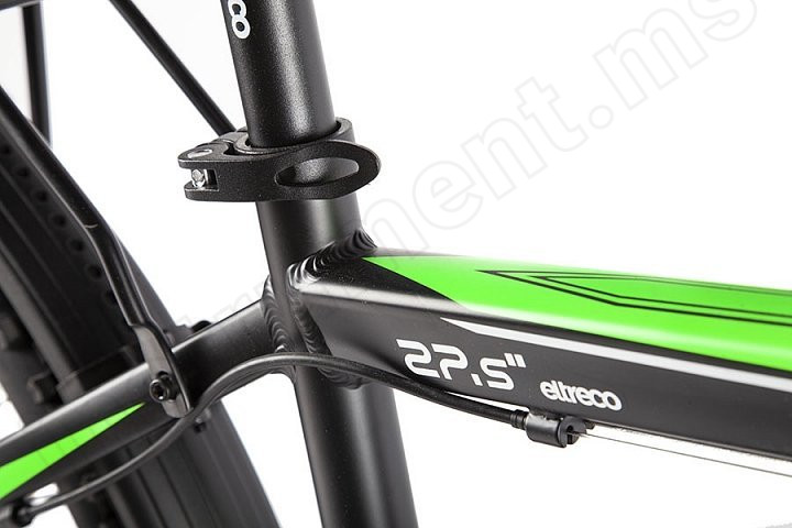 Электровелосипед (велогибрид) черно-синий Eltreco XT 800 new - фото 4