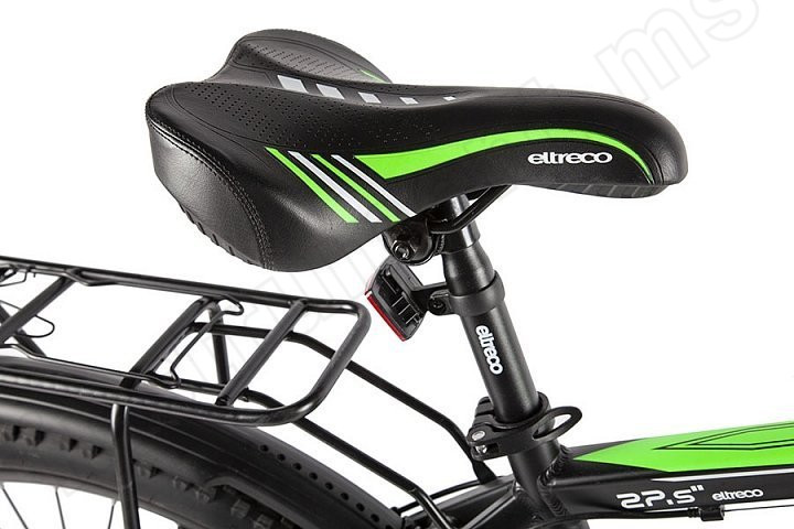 Электровелосипед (велогибрид) черно-синий Eltreco XT 800 new - фото 6
