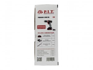 Аккумуляторный ударный шуруповерт PIT PID03001-12M2/BL - фото 10