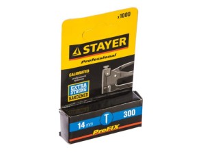 Гвозди для степлера закаленные 14 мм Stayer Profi - фото 3