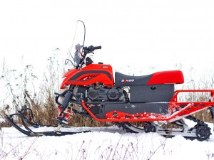 Снегоход IRBIS DINGO T200 2022, красный - фото 4