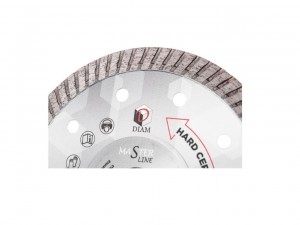 Алмазный диск Hard Ceramics Master Line Diam 125х1,2х22,2мм 000592 - фото 5
