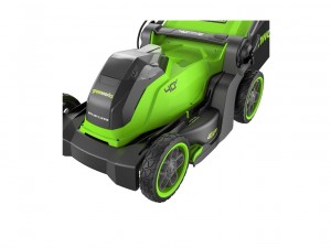 Газонокосилка аккумуляторная, без АКБ и ЗУ, 40В, бесщет. дв. Greenworks GD40LM411 - фото 7